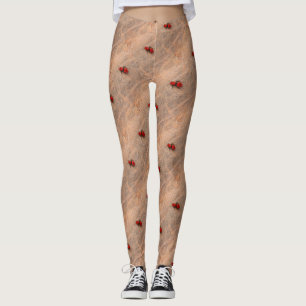 Legging formigas vermelhas