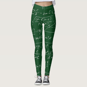 Legging Formulários de trigonometria padrão geométrico