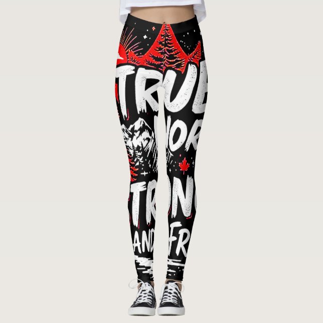 Legging Forte e Livre Norte (Frente)
