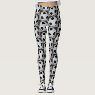 Legging Foto da bola de futebol