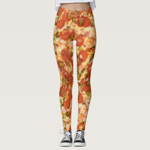 Legging foto inteira deliciosa do jalapeno dos pepperoni
