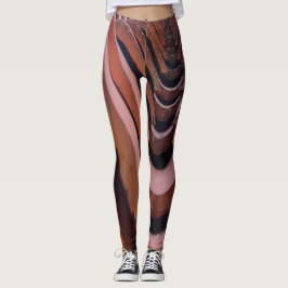 Legging Foto interessante, azulejos de telhado com perspec