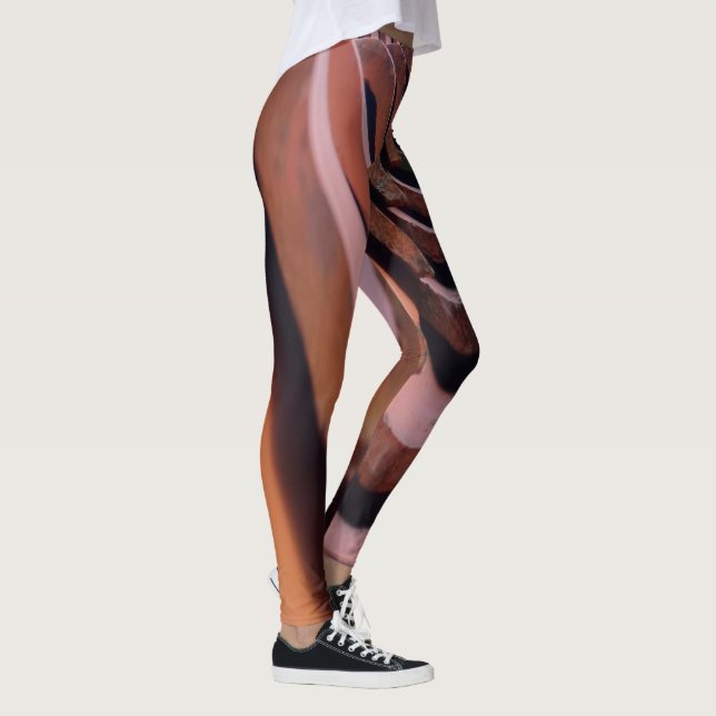 Legging Foto interessante, azulejos de telhado com perspec (Direita)