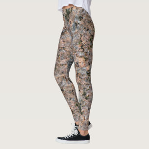 Legging Foto neutra da textura da rocha da geologia ásper