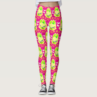 Legging fox cartoon