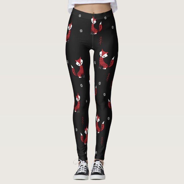 Legging Fox do inverno (Frente)