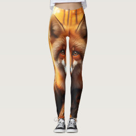 Legging Fox do outono em Charme estético e florestal