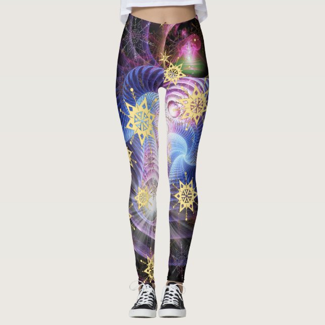 Legging Fractal Energy Burst (Frente)