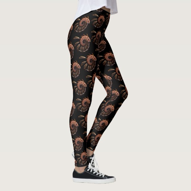 Legging Fractal Firebird (Direita)