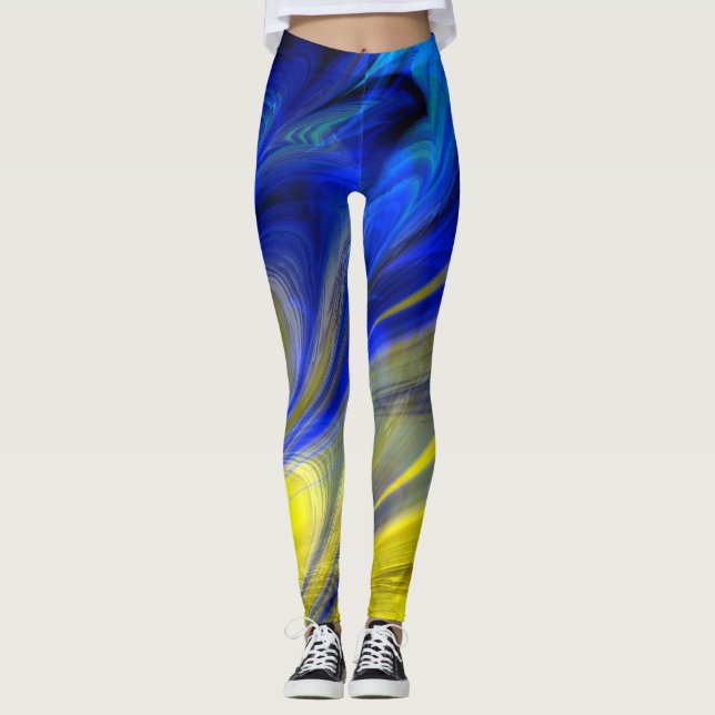 Legging Fractal Marble 4-6 (Frente)