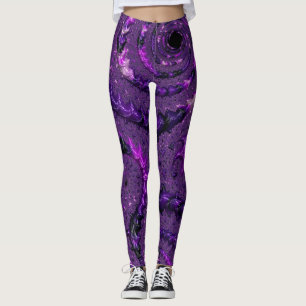 Legging Fractal Roxo