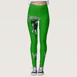 Legging Frankenstein - caneleiras/Dia das Bruxas