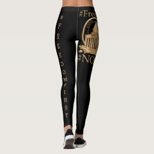 Legging #FreedomFirst: Carteira de Liberdade - Abrace a Li