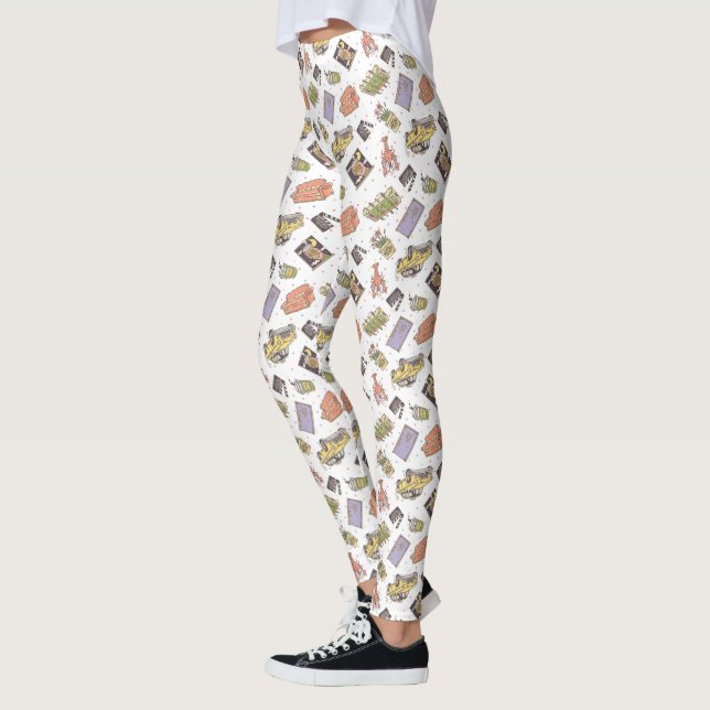 Legging FRIENDS™ | Padrão de Ícone de Bolinhas (Esquerda)