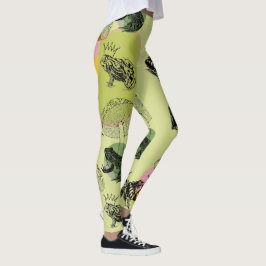 Legging Frogcore e Cogumelos ajudam estética