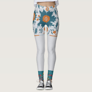 Legging Fronteira Floral