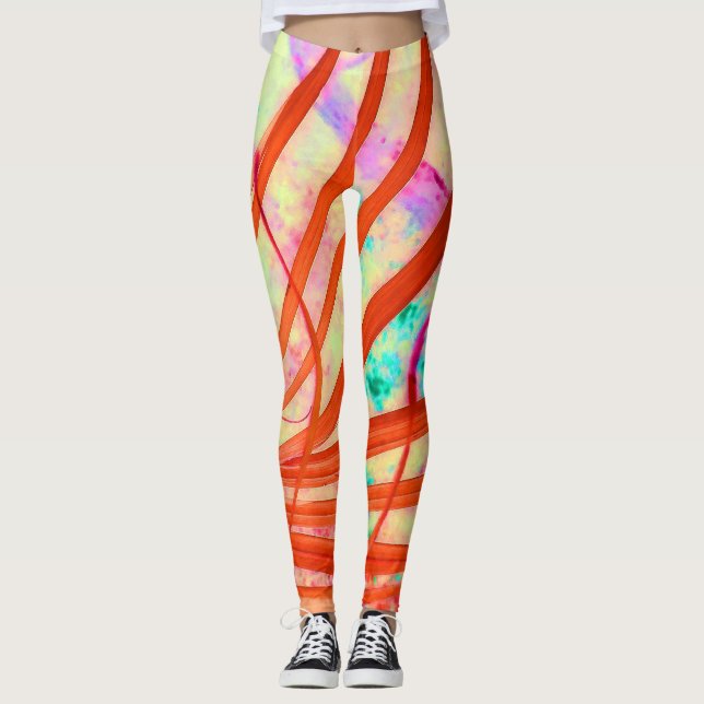 Legging Fronteiras Vermelhas (Frente)
