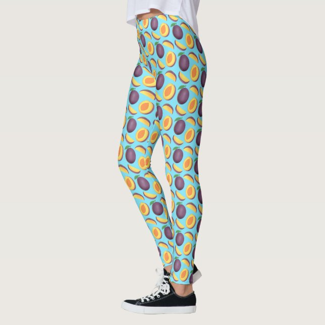 Legging Fruta de ameixa (Esquerda)