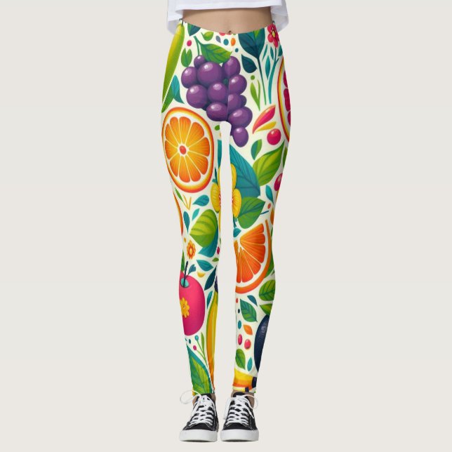 Legging Frutas coloridas (Frente)