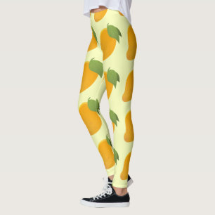 Legging Frutas Tropicais Mango Caribe Verão