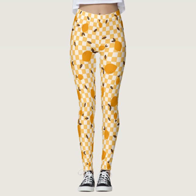 Legging Fruto Laranja (Frente)