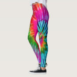 Legging Fuchsia Teal Psychedelic Tie Dye Alta Visibilidade<br><div class="desc">Estas leggings apresentam um brilhante design de gravata psicodélica do arco-íris que lembra a contracultura hippie dos anos 60. Perfeito para ioga, correndo, trabalhando na academia, ou apenas quando você quer vestir umas fotos sexy bonitinhas. As cores brilhantes de alta visibilidade são perfeitas para correr ao ar livre como medida...</div>