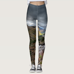 Legging Fuga 3 da passagem de Swiftcurrent - parque