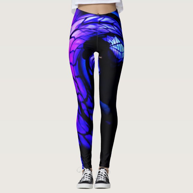 Legging Fulgor da vibração na noite (Frente)