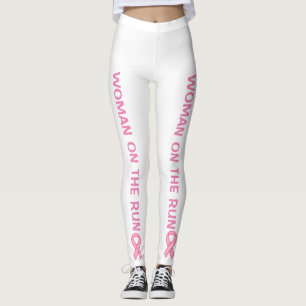 Legging Funcionamento do cancro da mama do apoio