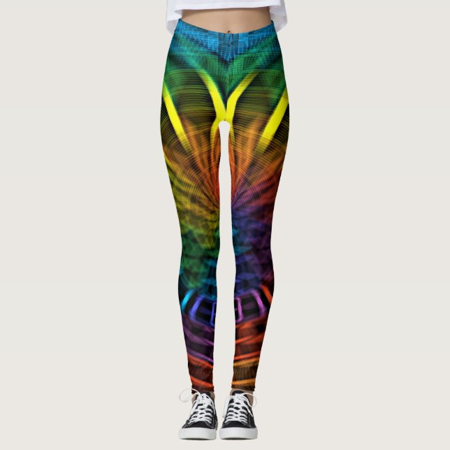 Legging Funcionamento Mecânico de um Arco-íris (Frente)