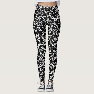 Legging Funcionamento tribal das calças da ioga do Doodle