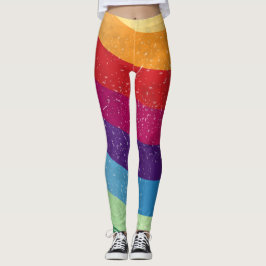 Legging fundo abstrato grunge