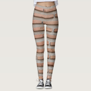 Legging Fundo do muro de tijolo
