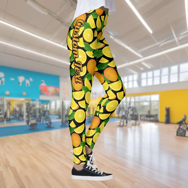 Legging Fundo Laranja (Criador carregado)