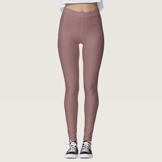 Legging Fundo texturizado rosa calmo e simples (Frente)