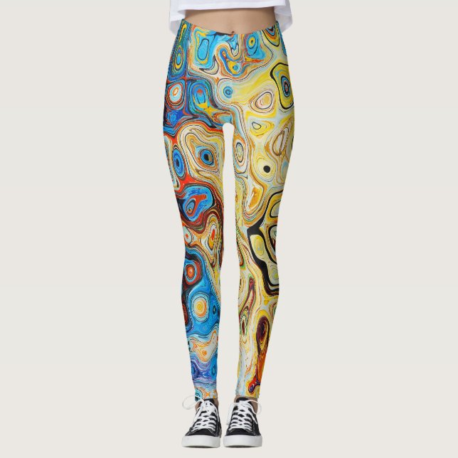 Legging Funky Psychadelic (Frente)
