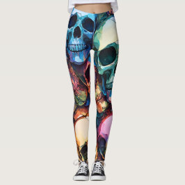 Legging Funky Skulls