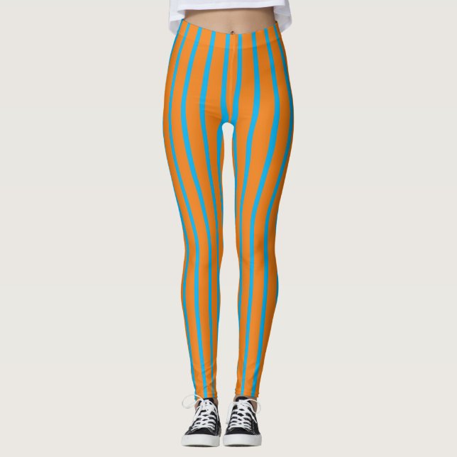 Legging Funky striped Halloween (Frente)
