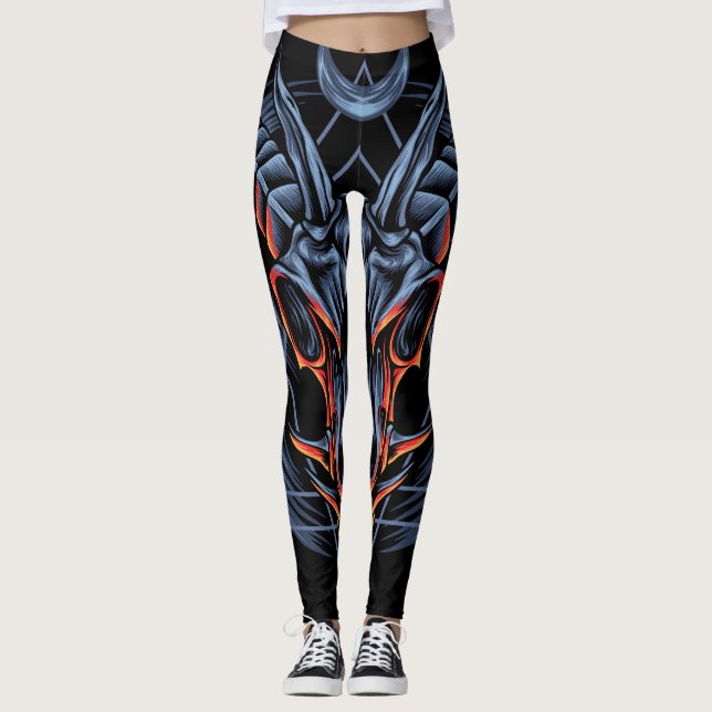 Legging Fusão gráfica (Frente)