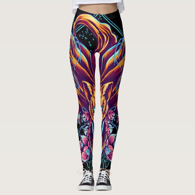 Legging Fusão Gráfica (Frente)