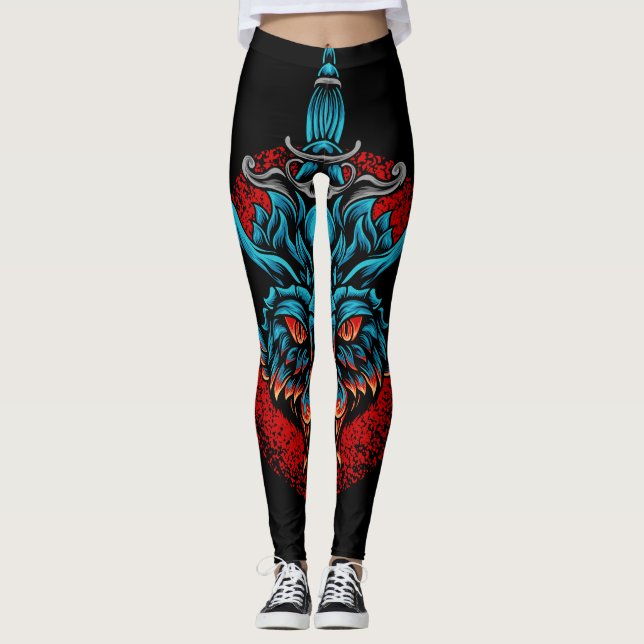 Legging Fusão Gráfica (Frente)