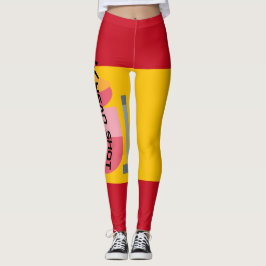 Legging Fútbol Personalizado de Apoio à Espanha