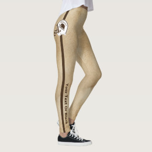 Legging Futebol da Universidade de Beringia Mammoths