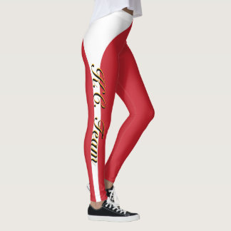 Legging Futebol - Kansas City - personalize-o - ioga