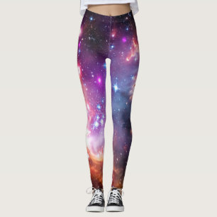 Legging Galáxia angélico de Falln