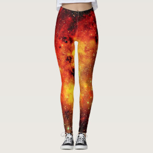 Legging Galáxia ao Fogo