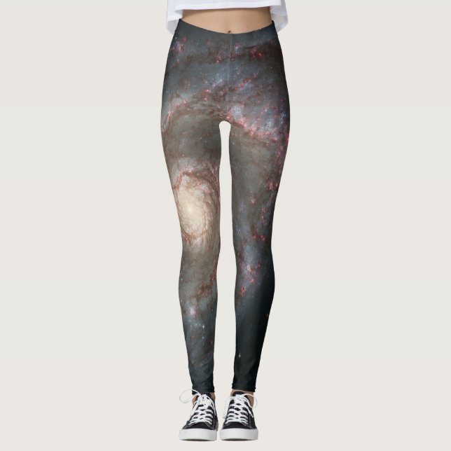 Legging Galáxia de redemoinho (Espaço) (Universo) (Messier (Frente)