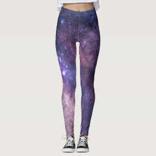 Legging Galáxia Nebula Yoga Panta Roxo Espacial