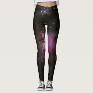 Legging Galáxia negra e roxa
