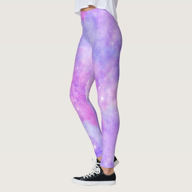 Legging Galáxia pintada Design 15  (Esquerda)